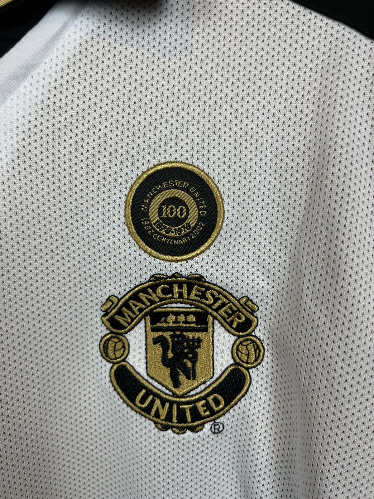 Umbro Soccer Jersey Manchester United 2001/02 Beckham #7 Size US L / EU 52-54 / 3 - 7 Thumbnail
