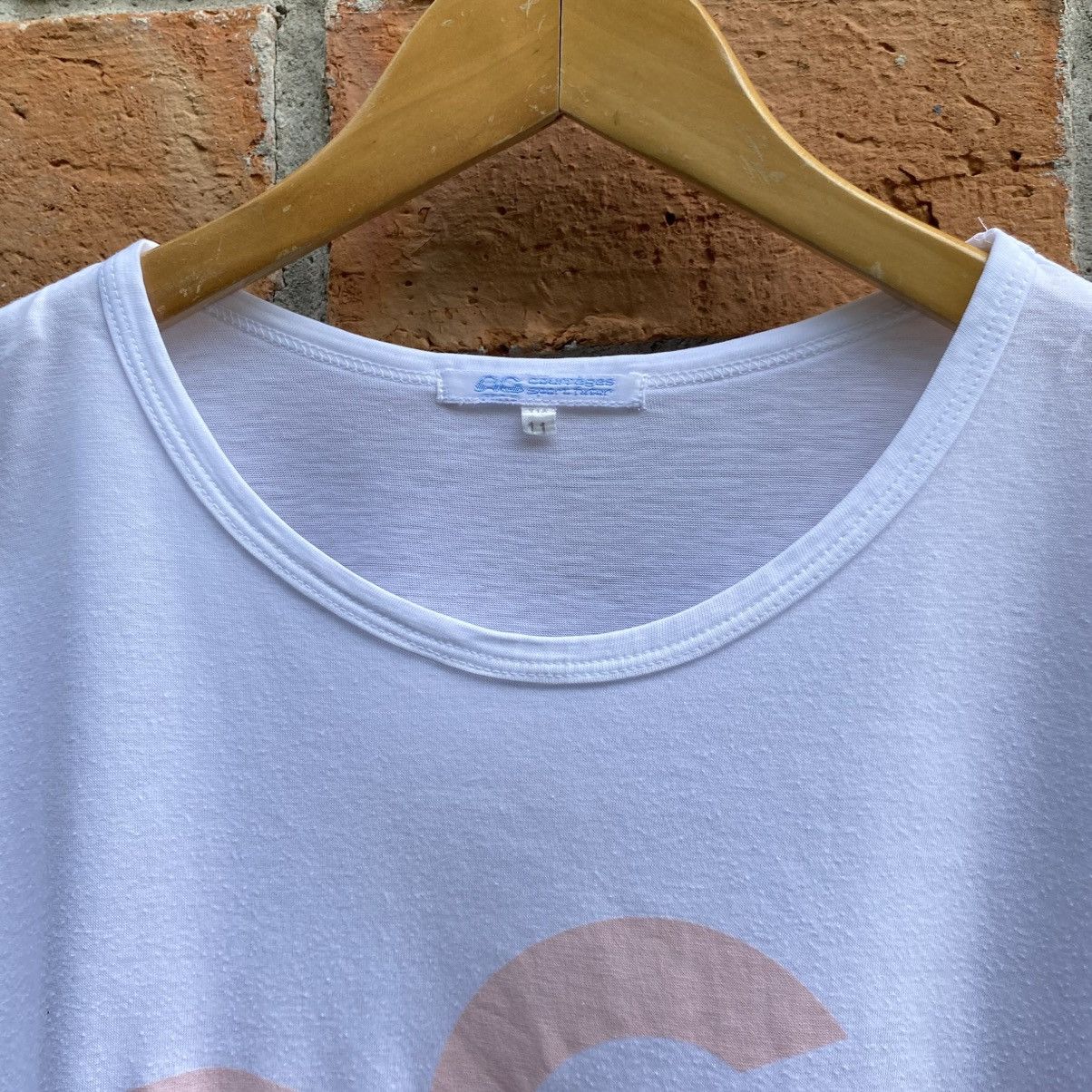 Courreges Courreges White Short Sleeve Logo Print T-Shirt Size US M / EU 48-50 / 2 - 6 Thumbnail