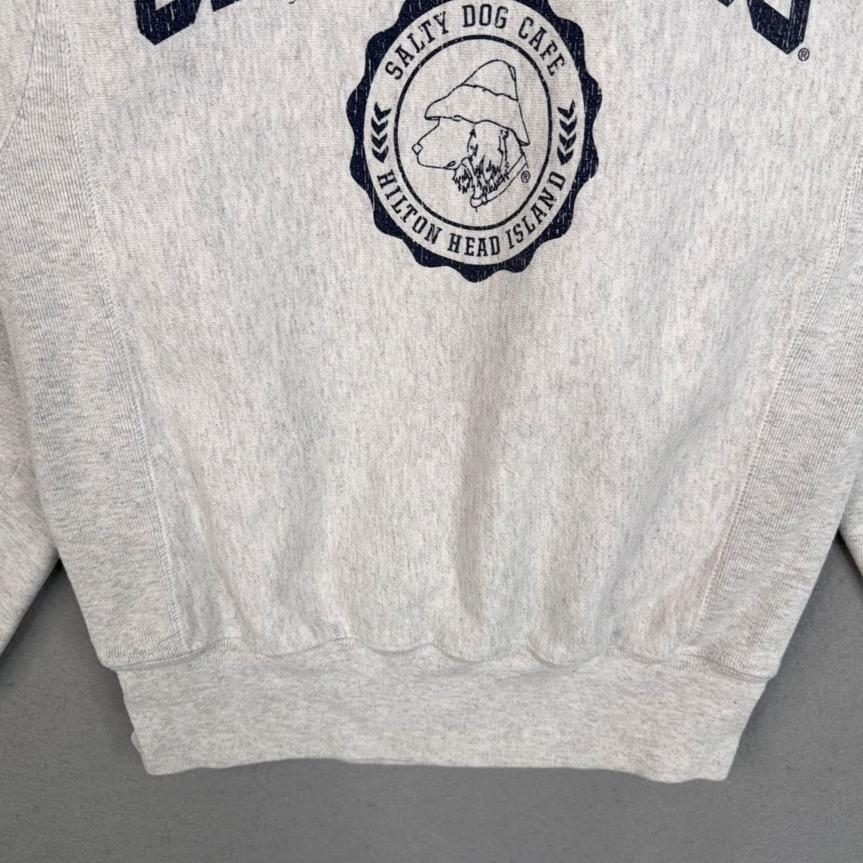 Champion Champion Sweatshirt Mens XS Gray Salty Dog Cafe Reverse Weave Fleece Graphic Size US XS / EU 42 / 0 - 3 Thumbnail