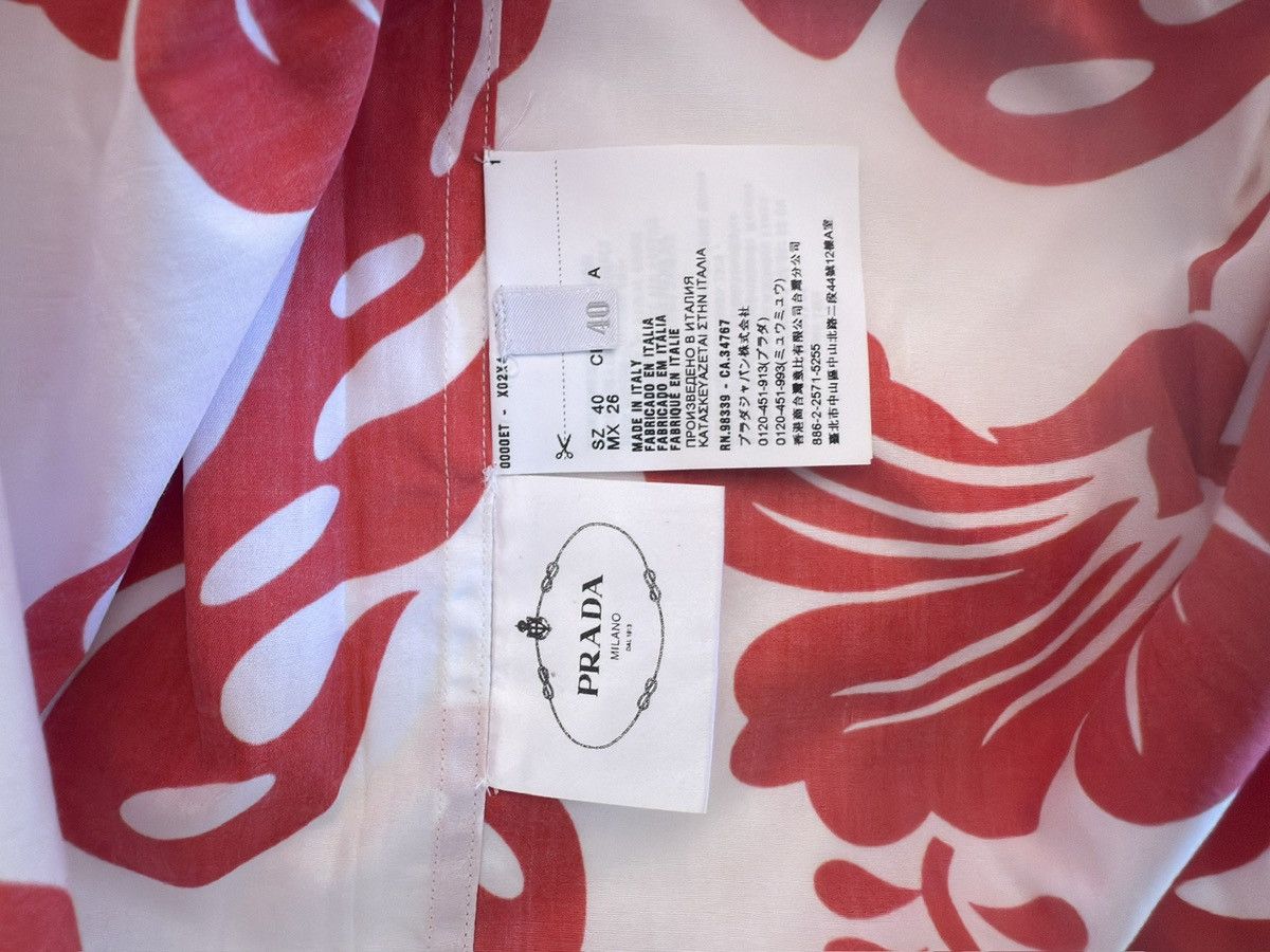 Prada Prada rare bowling shirt Size S / US 4 / IT 40 - 3 Thumbnail