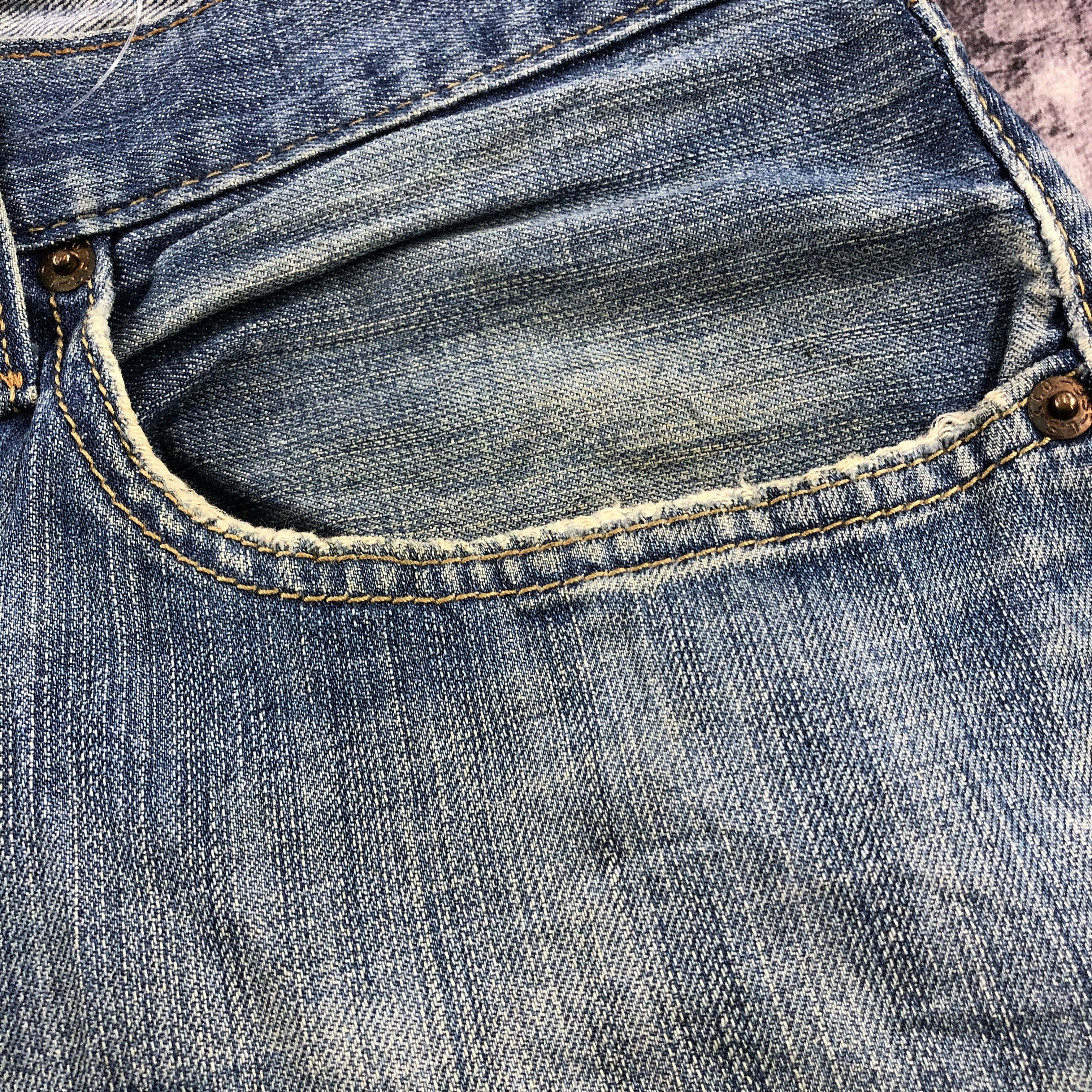 Levi's × Vintage Vintage Ripped Levis 505 Jeans-JM2475 Size US 34 / EU 50 - 11 Thumbnail