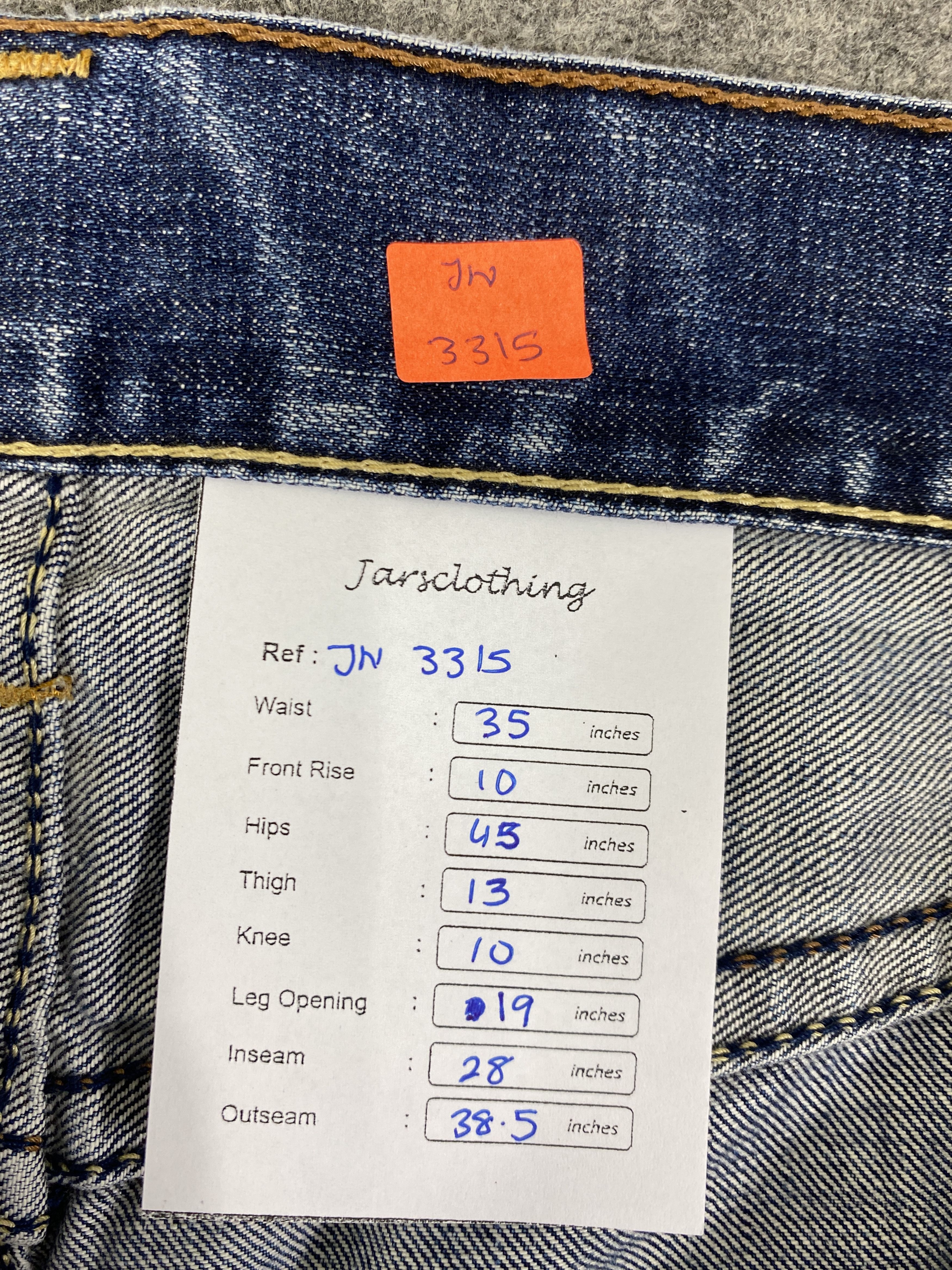 Levi's Faded Blue Vintage Levi's 503 Jeans 35x28 - JN3315 Size US 35 - 8 Thumbnail