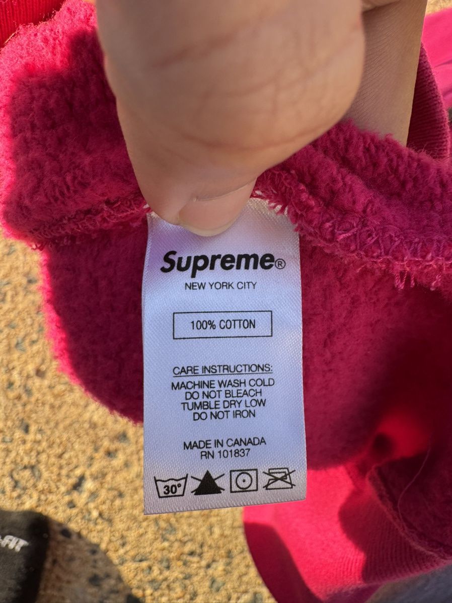 Supreme Supreme Kanji Crewneck Size US XL / EU 56 / 4 - 4 Thumbnail