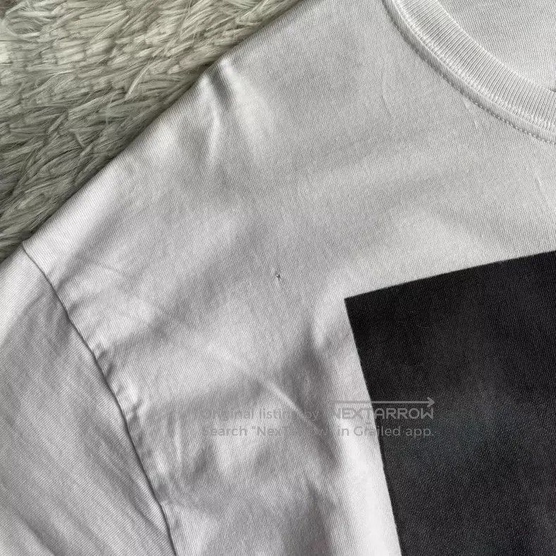 Raf Simons Raf simons 18fw Fallen Street White Portrait Short Sleeve Size US M / EU 48-50 / 2 - 5 Thumbnail