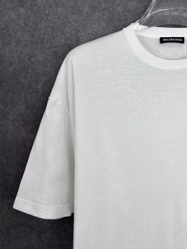Balenciaga Balenciaga White Short Sleeve Casual T-Shirt-2506 Size US S / EU 44-46 / 1 - 6 Thumbnail