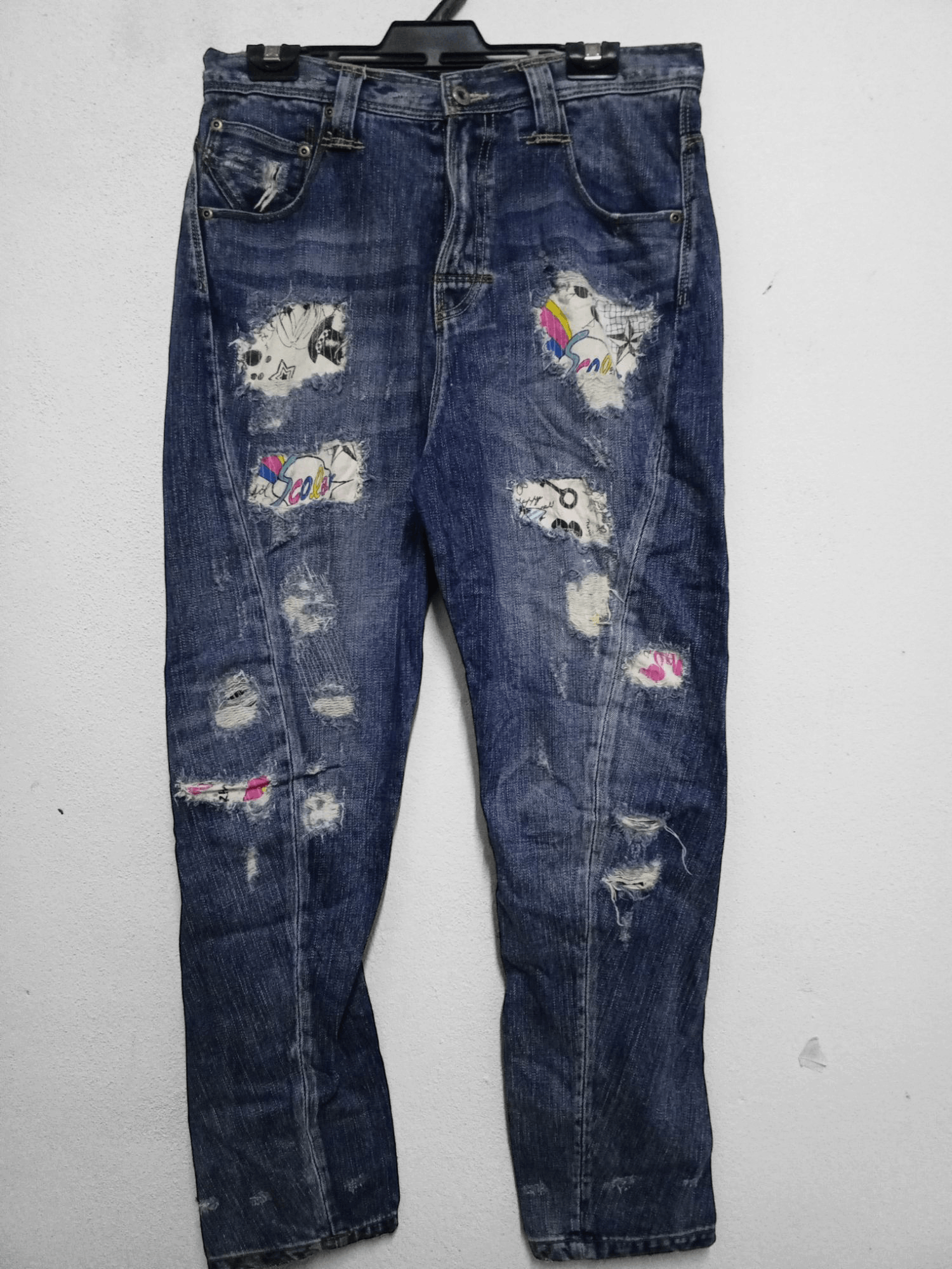 Japanese Brand BIT BLUE SCOLAR JEANS RARE Size US 32 / EU 48 - 1 Thumbnail