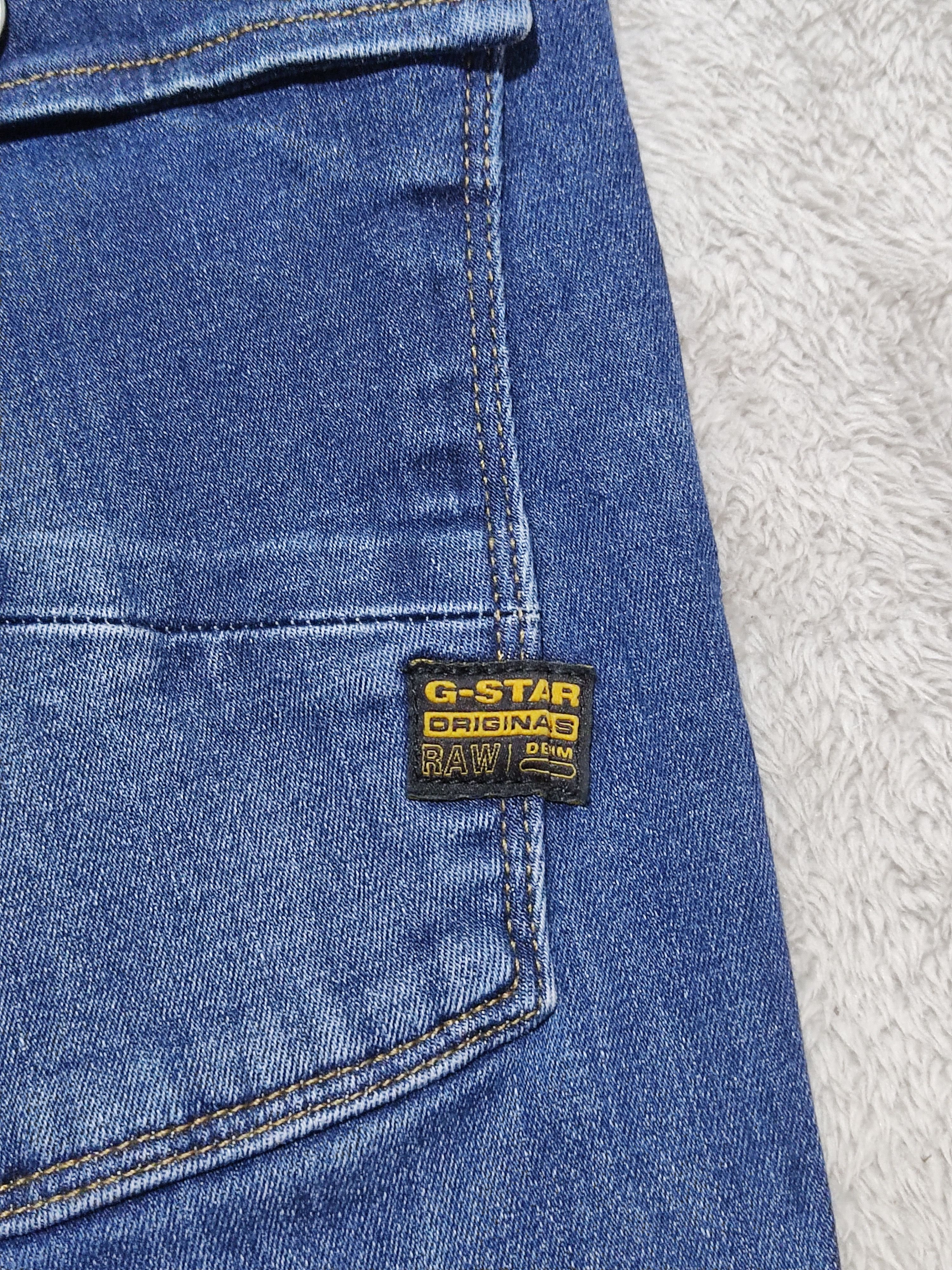 G-Star VTG G-Star RAW 5620 Heritage Embro Tapered Jeans 96 Style Size 29" - 14 Thumbnail