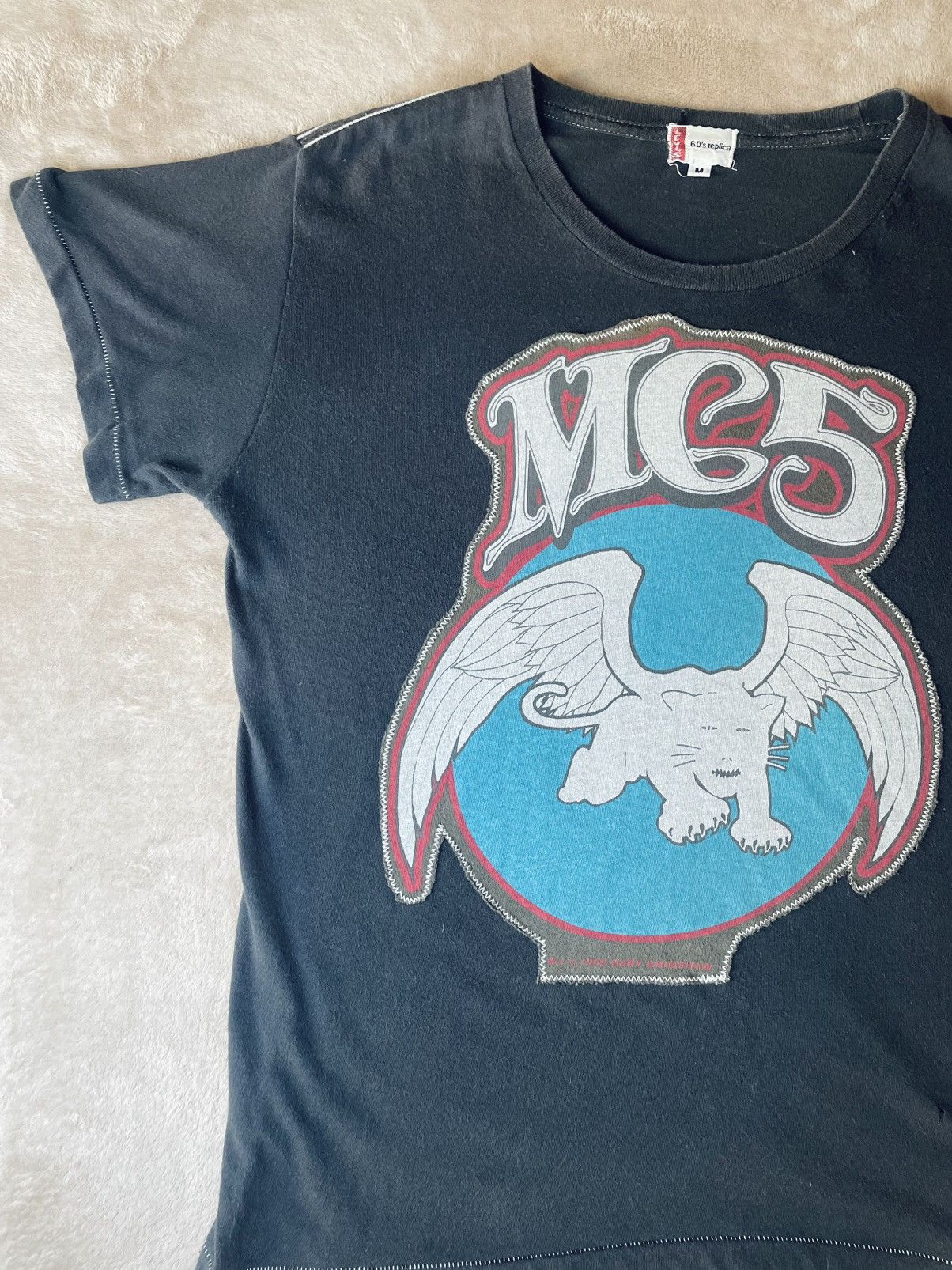 Levi's Levi’s 60’s Replica T-Shirt – MC5 Bandshirt – size M Size M / US 6-8 / IT 42-44 - 6 Thumbnail