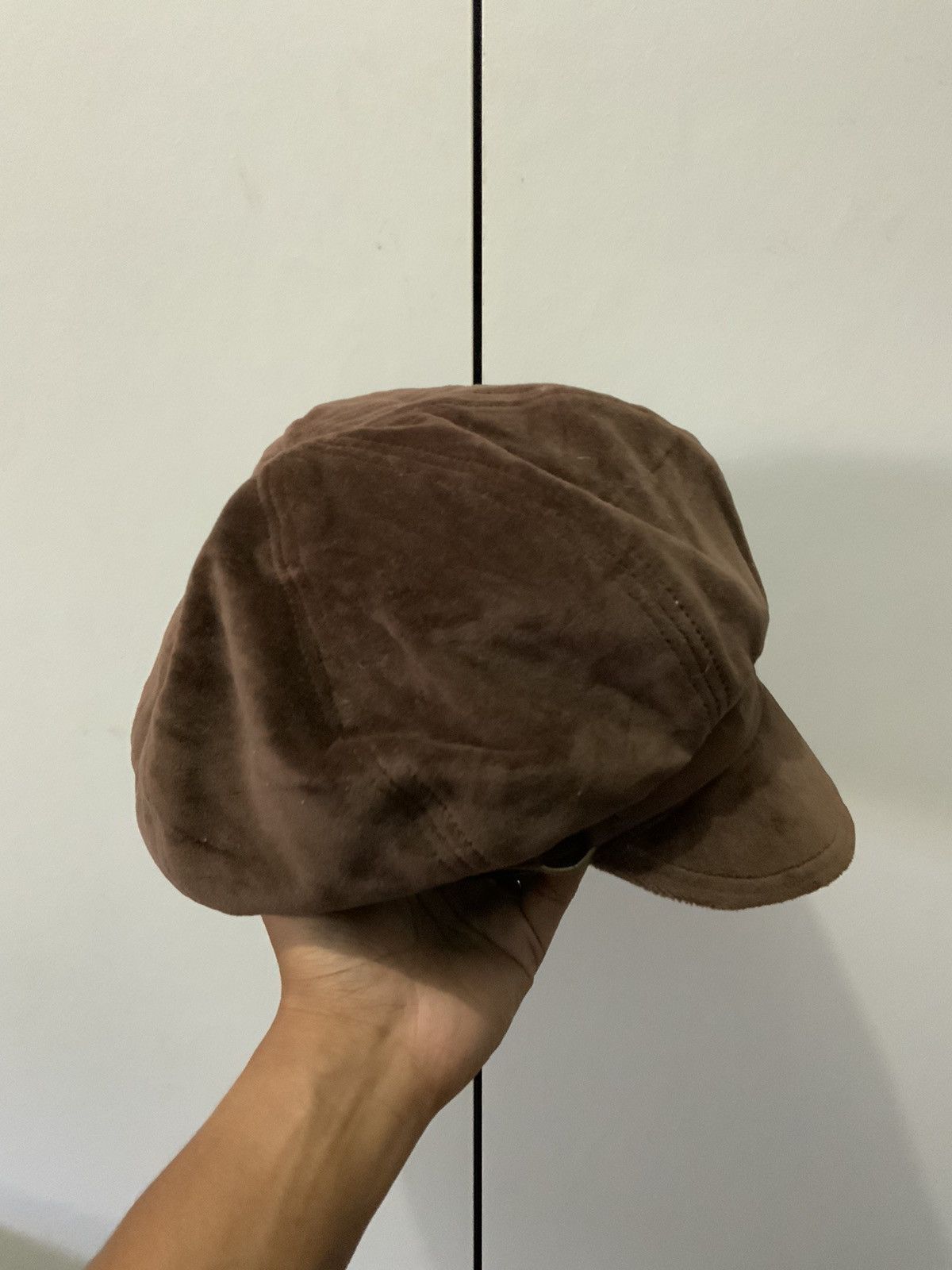 Japanese Brand Vintage Scala Studi Velvet Retro Hat Size ONE SIZE - 4 Thumbnail