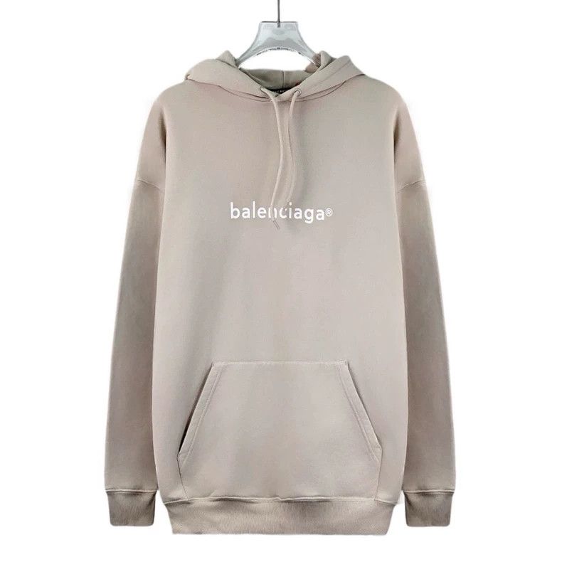 Balenciaga Balenciaga Long-sleeve hooded drawstring sweatshirt in apr Size US XS / EU 42 / 0 - 1 Thumbnail