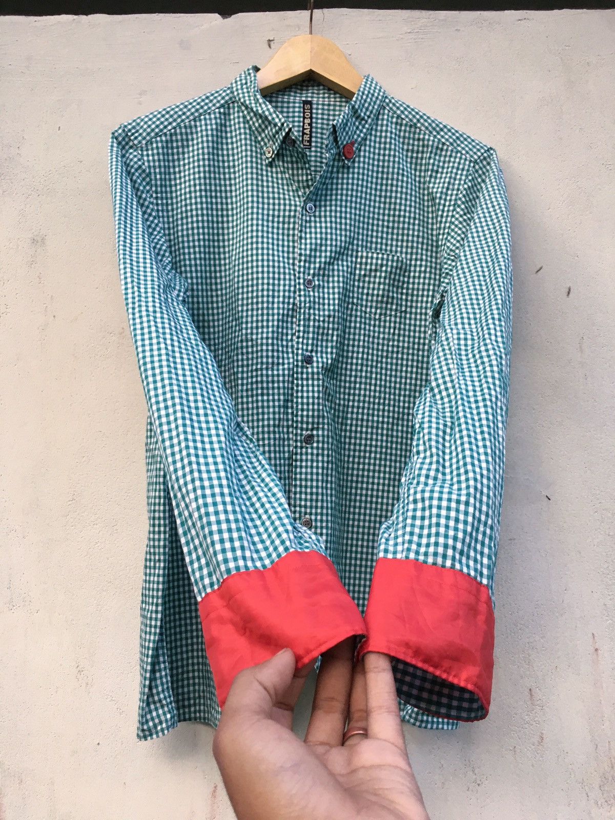 Issey Miyake 90S ISSEY MIYAKE FRAPBOIS GINGHAM SHIRT BUTTON UPS Size US M / EU 48-50 / 2 - 4 Thumbnail