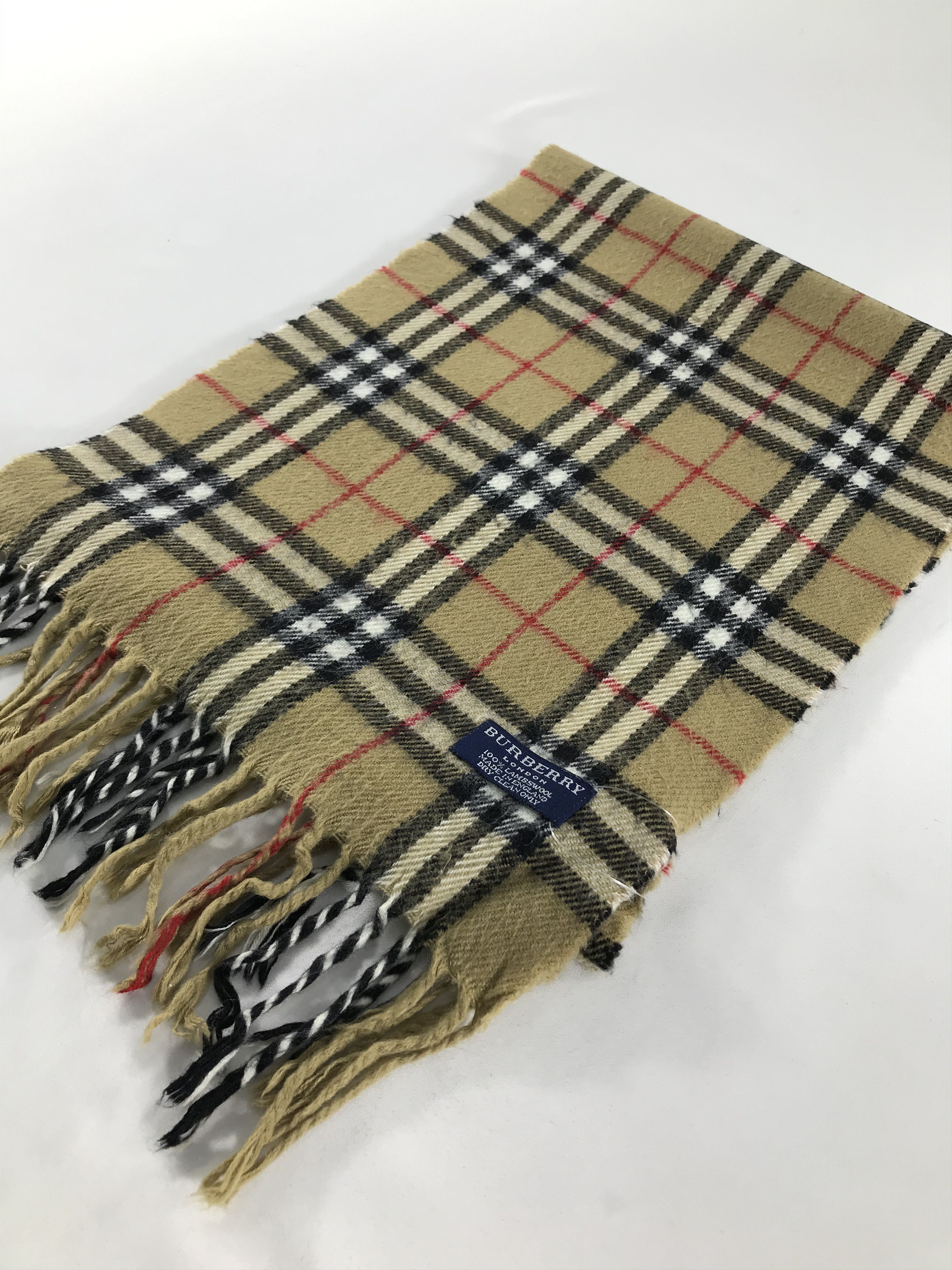 Burberry Vintage Burberry Scarf/Muffler/Neckwear MF1544 Size ONE SIZE - 3 Thumbnail