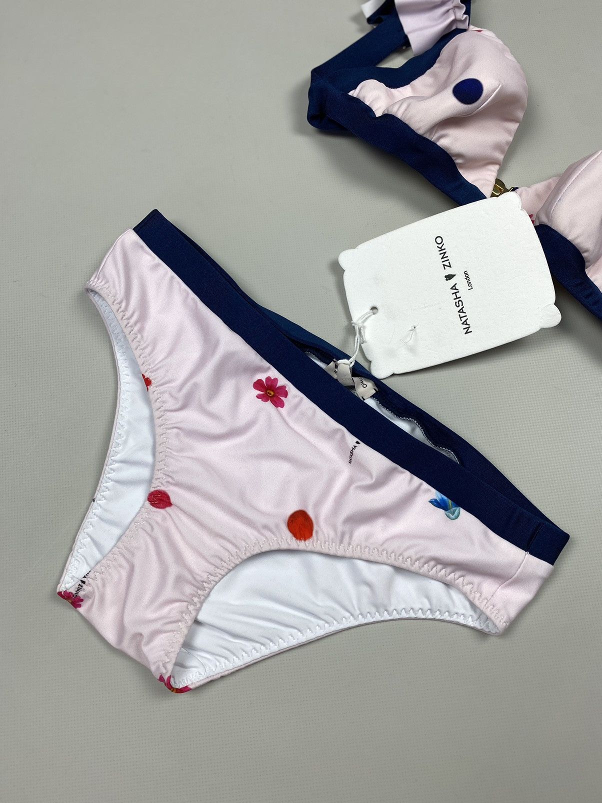 Designer × Natasha Zinko BNWT! Natasha Zinko neoprene bikini 2 piece swim suit Size XS / US 0-2 / IT 36-38 - 9 Thumbnail
