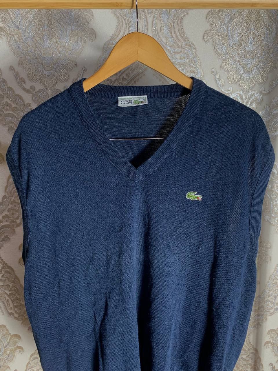 Lacoste VINTAGE LACOSTE CHEMISE SLEEVELESS RETRO SWEATER CASUAL 90s Size US M / EU 48-50 / 2 - 2 Thumbnail