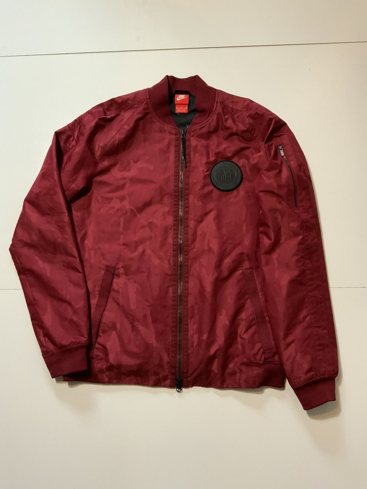 Nike Nike FC Football Club Sem Risco Nao Ha Vitoria Bomber Jacket Size US M / EU 48-50 / 2 - 1 Thumbnail