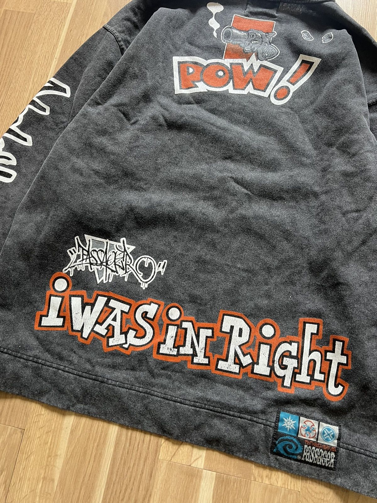 Vintage Vintage jnco style passager techno wear vintage long sleeve Size US L / EU 52-54 / 3 - 7 Thumbnail