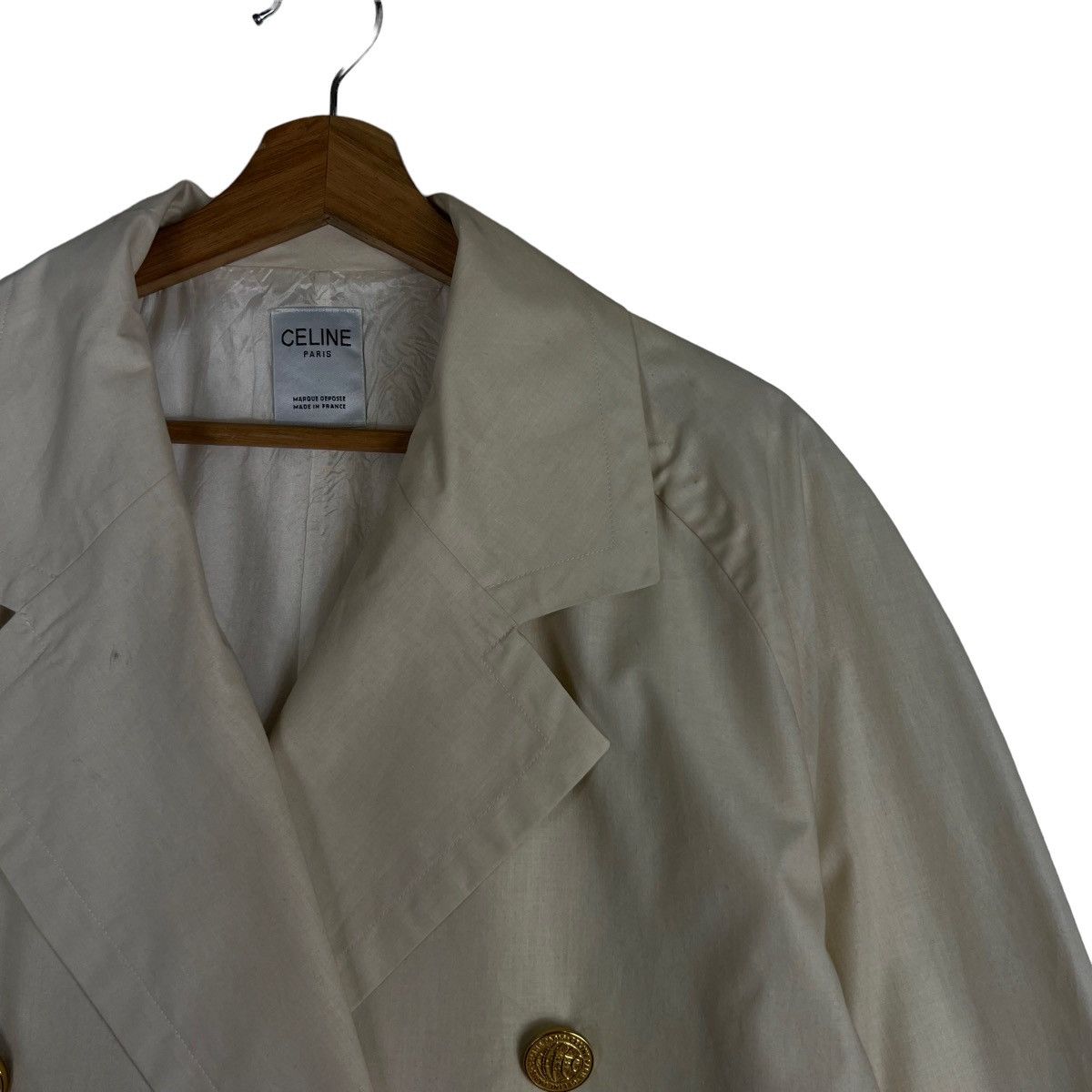 Celine 🔥VTG CELINE PARIS MADE IN FRANCE DOUBLE BREAST JACKET Size US L / EU 52-54 / 3 - 4 Thumbnail