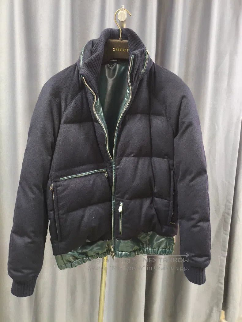 Hermes Hermes Men's Down Jacket, 100% Cashmere Shell Size US M / EU 48-50 / 2 - 1 Thumbnail