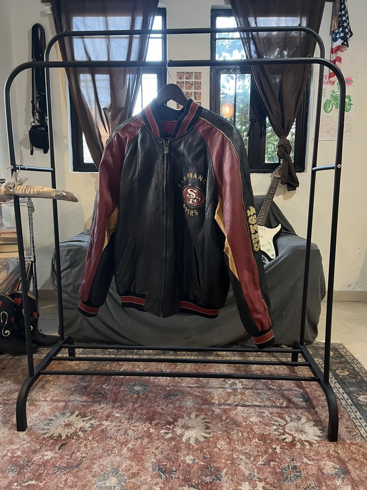 Vintage vintage leather jacket Size US M / EU 48-50 / 2 - 1 Thumbnail