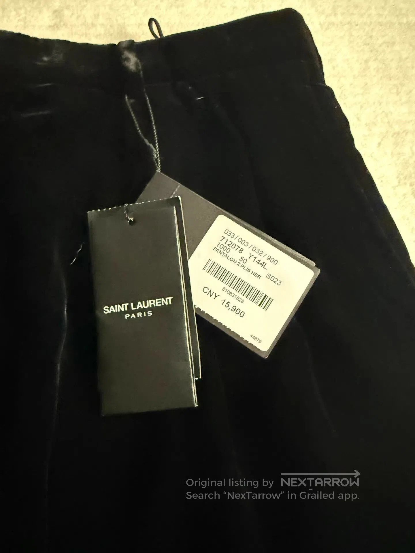 Saint Laurent Paris Black Casual Pants Size 36. Size US 36 / EU 52 - 8 Thumbnail
