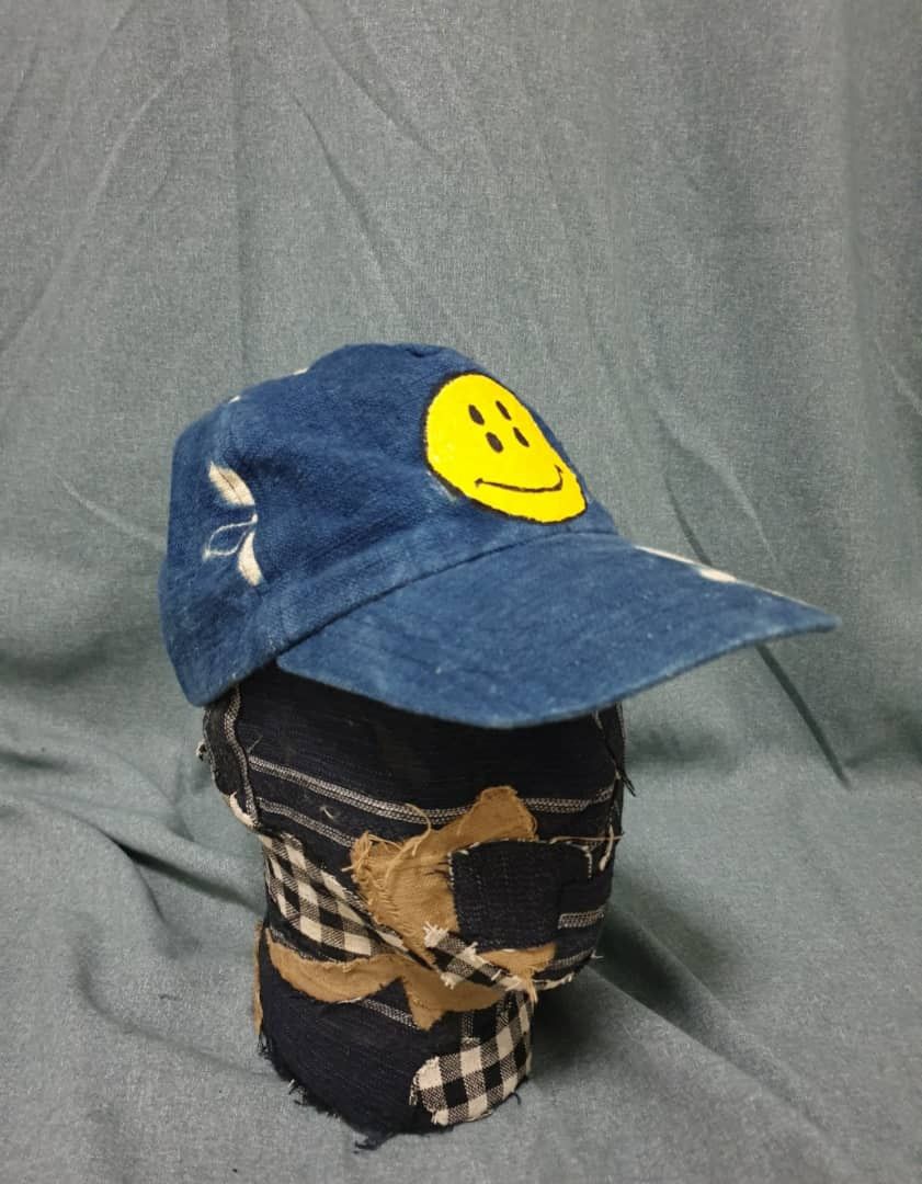 Japanese Brand 💥Smile custom made Japanese streetwear cap Size ONE SIZE - 3 Thumbnail