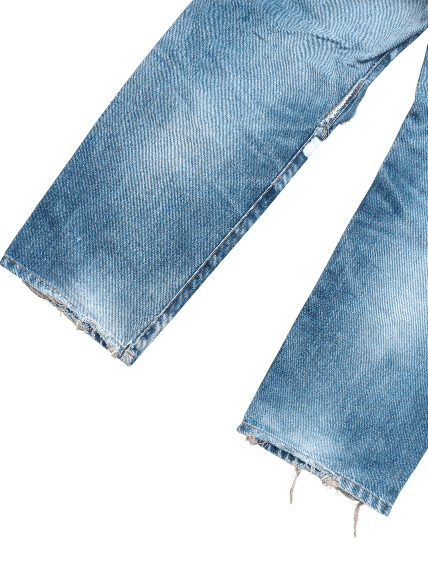 Marithe + Francois Girbaud × Vintage Marithe Francois Girbaud Stoned Washed Rips Distress Jeans Size US 30 / EU 46 - 14 Thumbnail