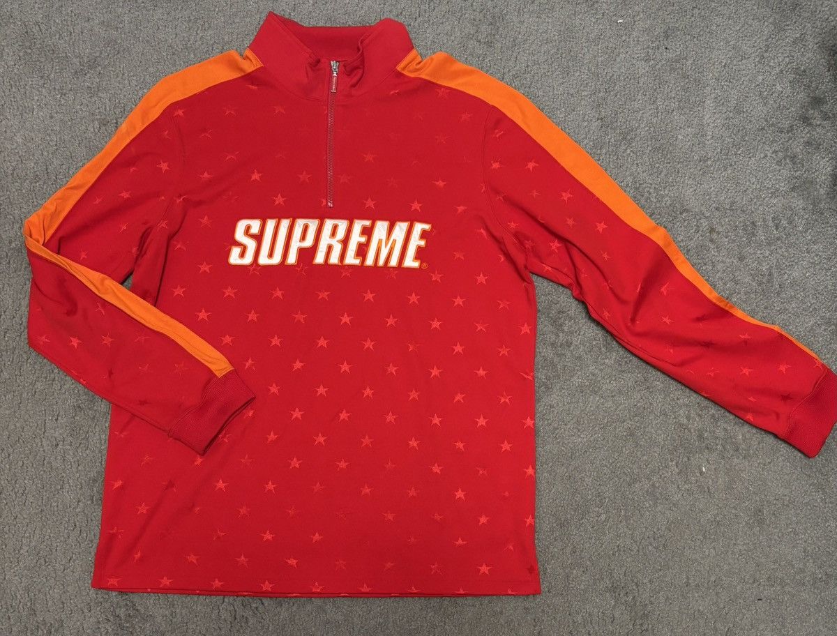 Supreme Track Half Zip | Grailed
