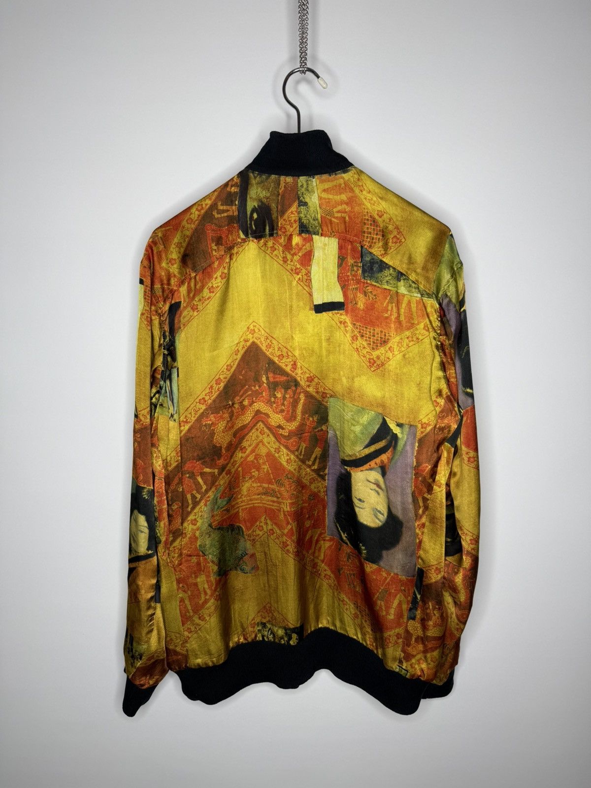 Yohji Yamamoto Yohji Yamamoto Reversible Bomber Jacket Size US XL / EU 56 / 4 - 5 Thumbnail