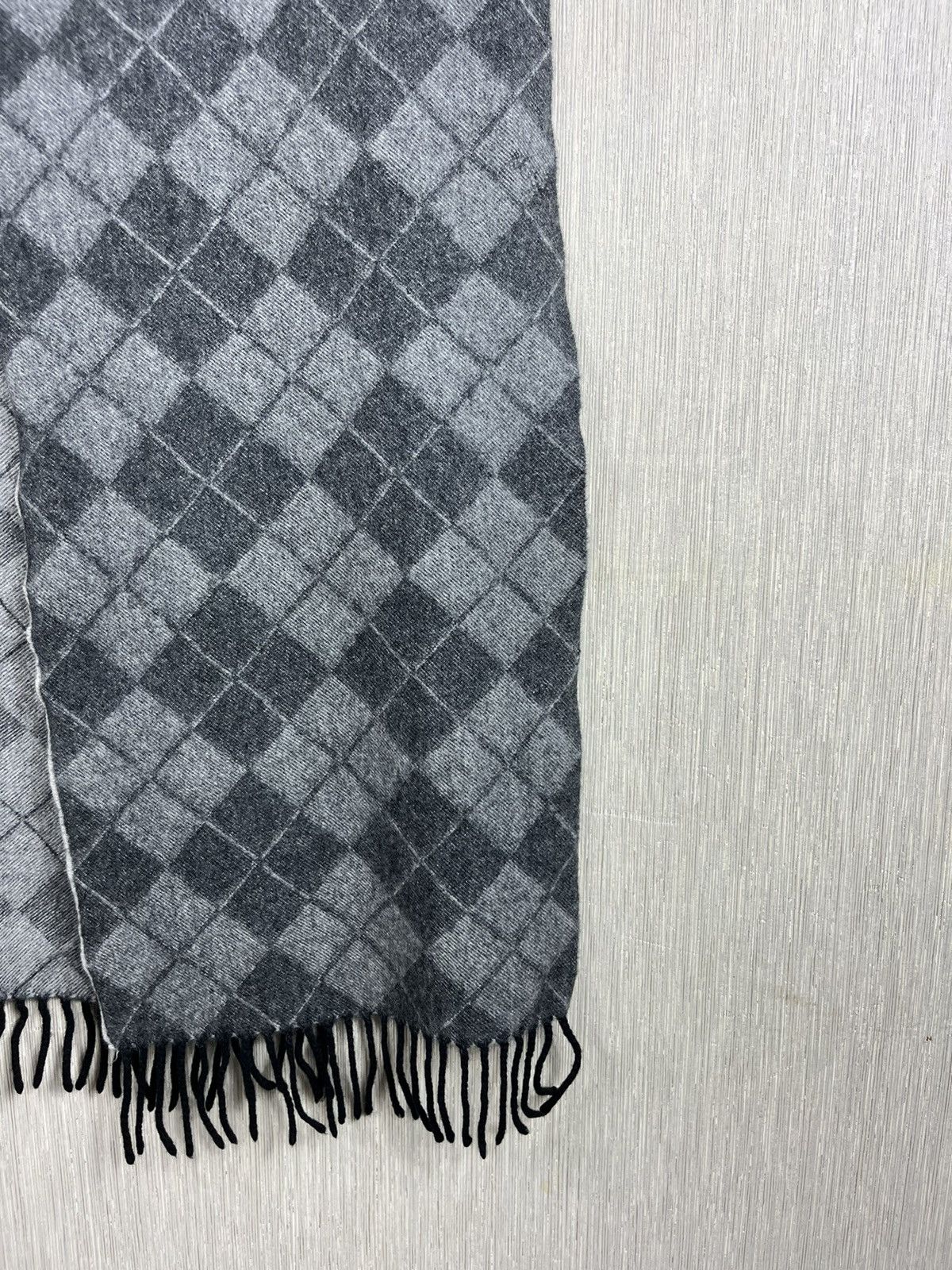 Brooks Brothers × Designer Brooks Brothers 100% full cashmere square checked scarf Size ONE SIZE - 4 Thumbnail