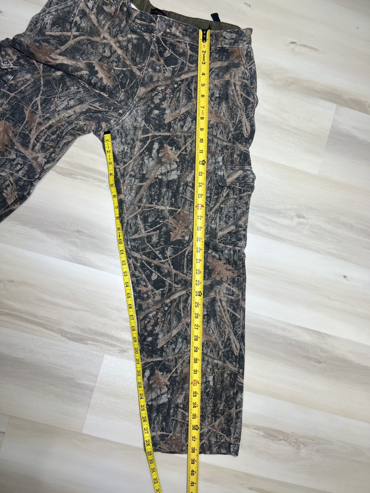 Realtree Vintage True Timber Size Large Camo Cargo Fleeced Lined Size US 34 / EU 50 - 7 Thumbnail