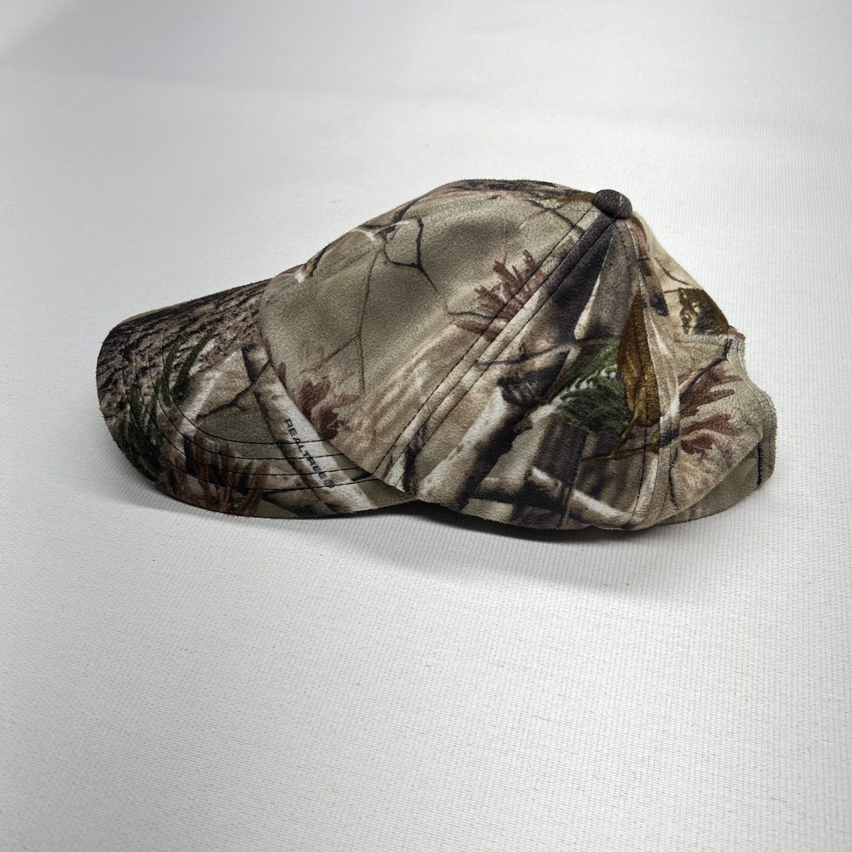 Realtree × Vintage Real Tree Hat Cap Rivers West Fleece Hunting Strap Back Size ONE SIZE - 6 Thumbnail
