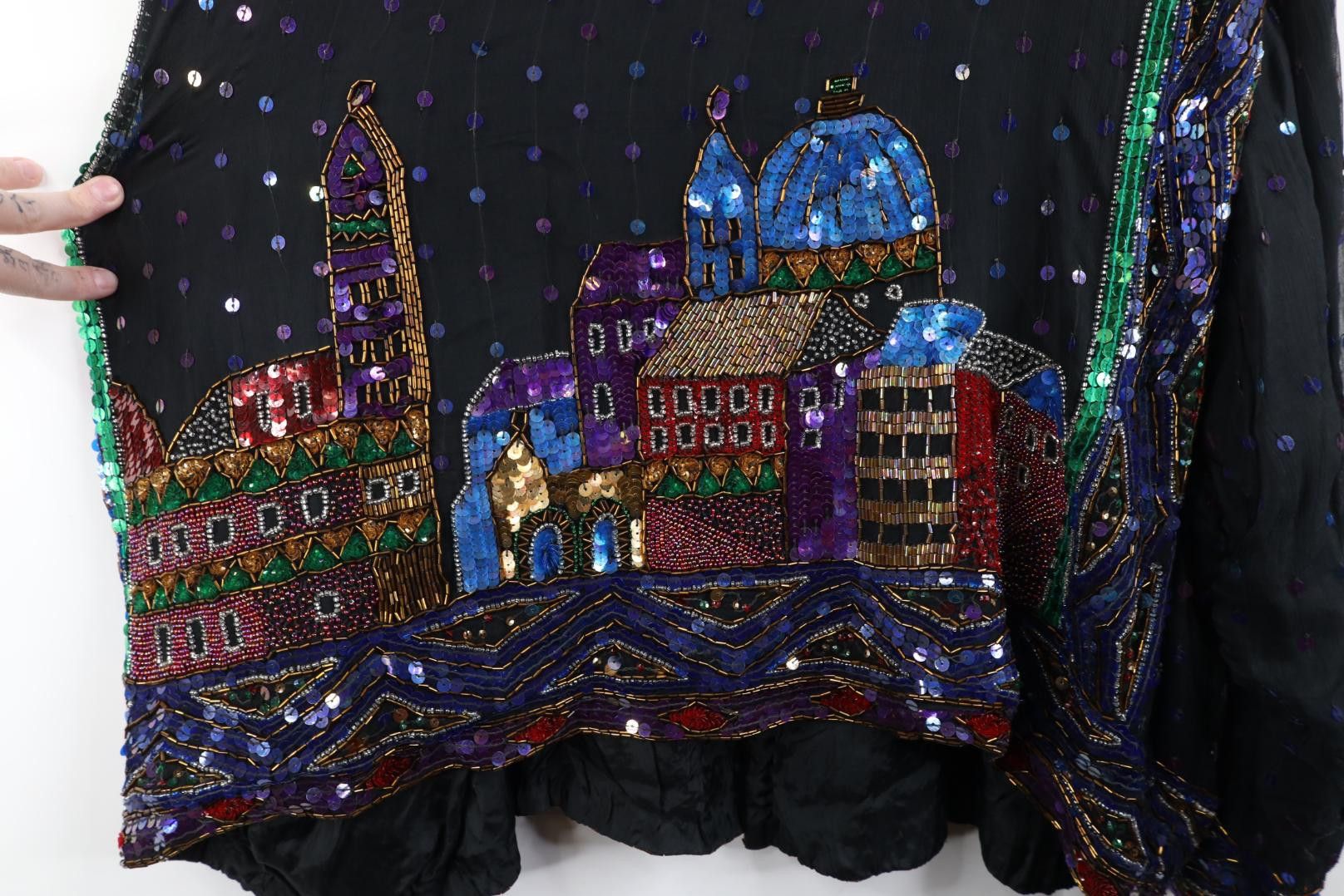 Vintage Vintage 80s 90s Together Arabian Nights Evening Jacket Glam Size 3XL / US 20-22 - 15 Thumbnail