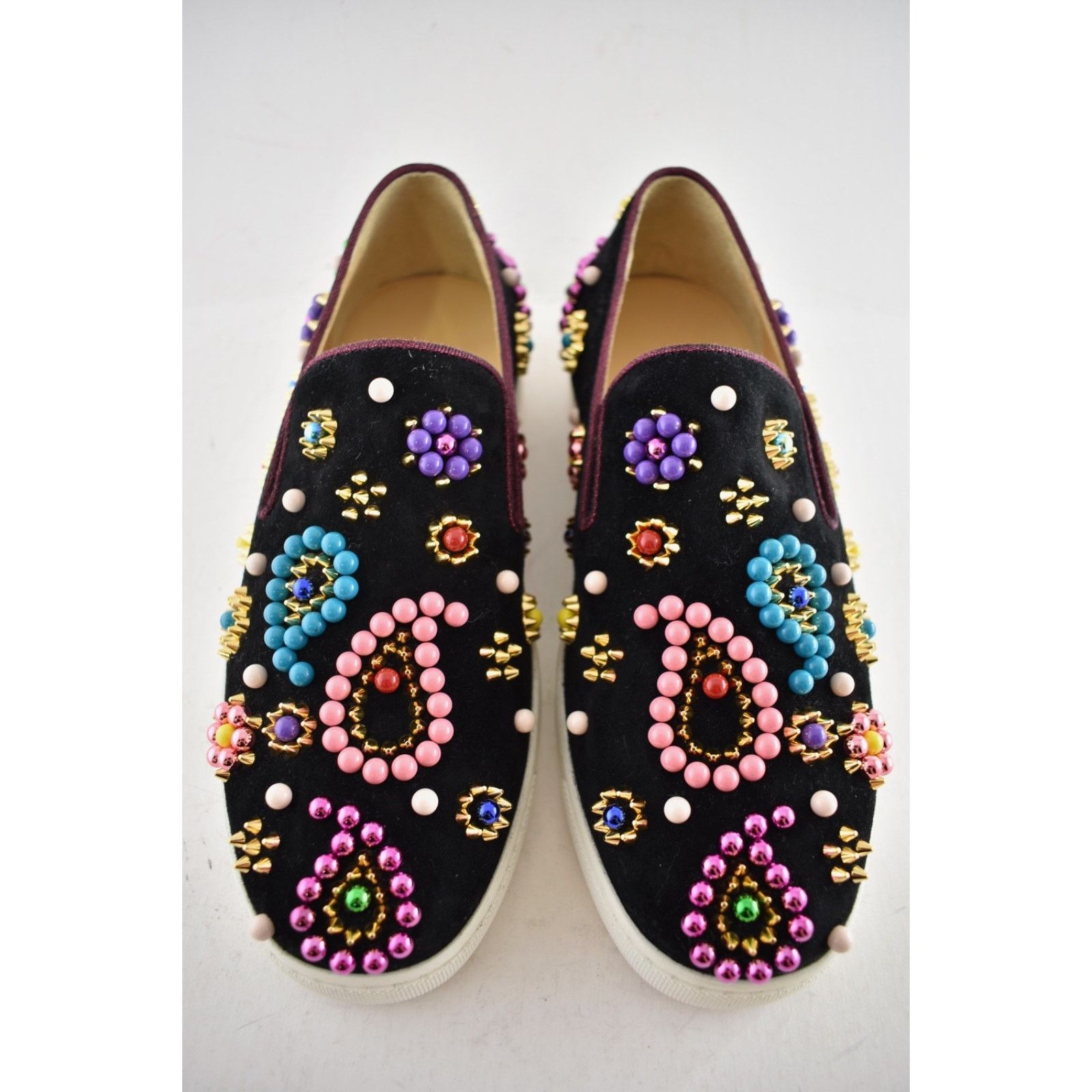 Christian Louboutin Christian Louboutin Candy Flat Low Top Slip On Sneaker 36.5 Size US 6.5 / IT 36.5 - 6 Thumbnail