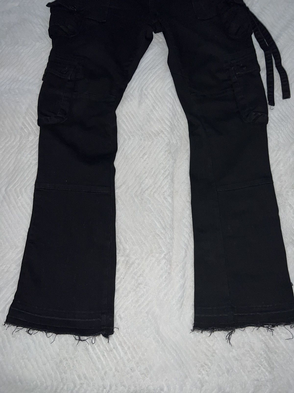 Japanese Brand Stacked Flared Jeans Size US 38 / EU 54 - 3 Thumbnail
