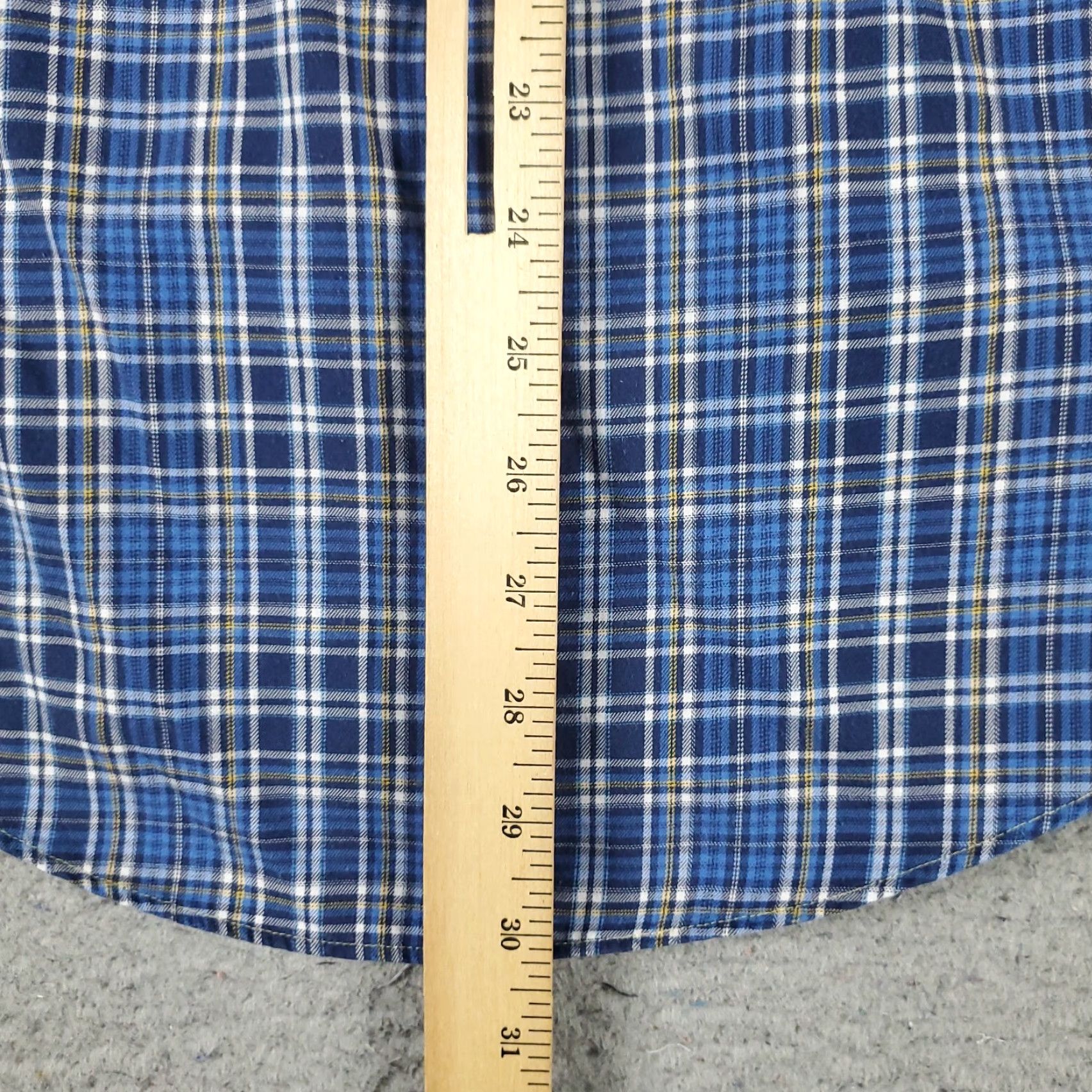 Brooks Brothers Brooks Brothers Button-Up Shirt Mens Medium Blue Plaid Long Sleeve Regular Fit Size US M / EU 48-50 / 2 - 4 Thumbnail