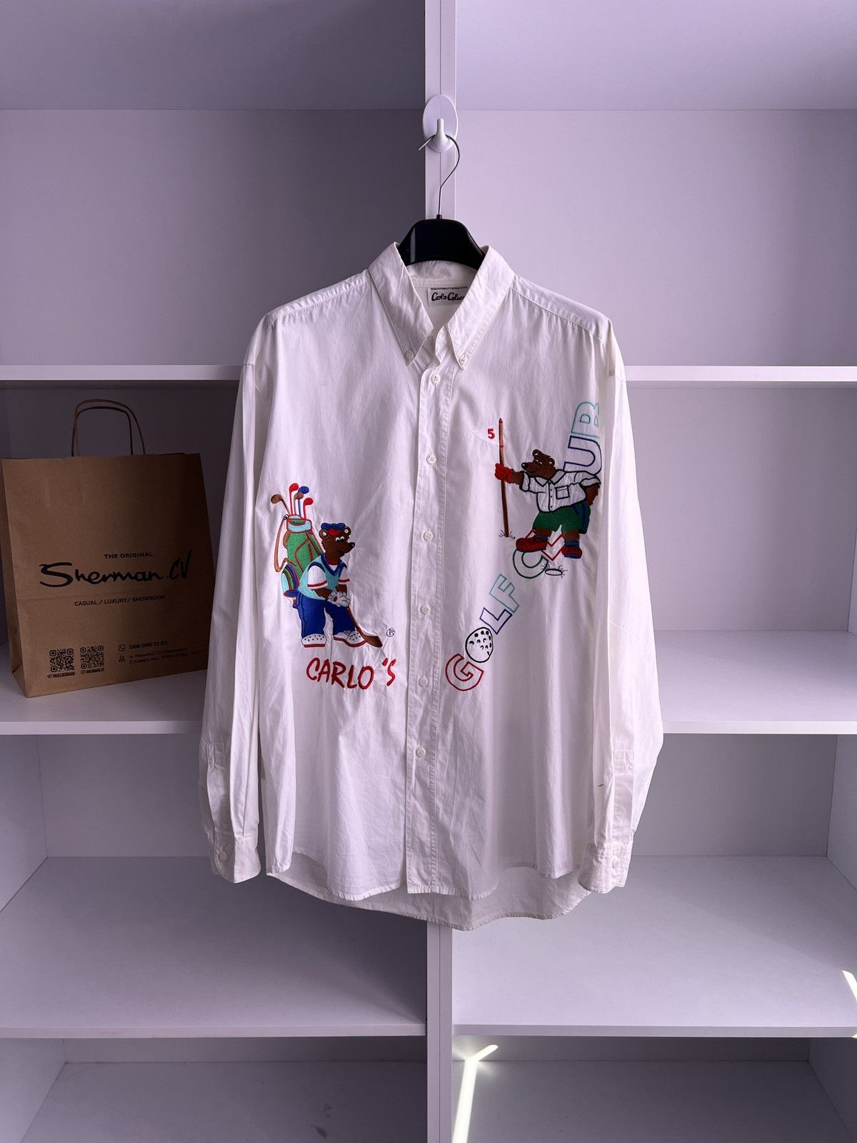Vintage Colo Colucci long sleeve button up shirt