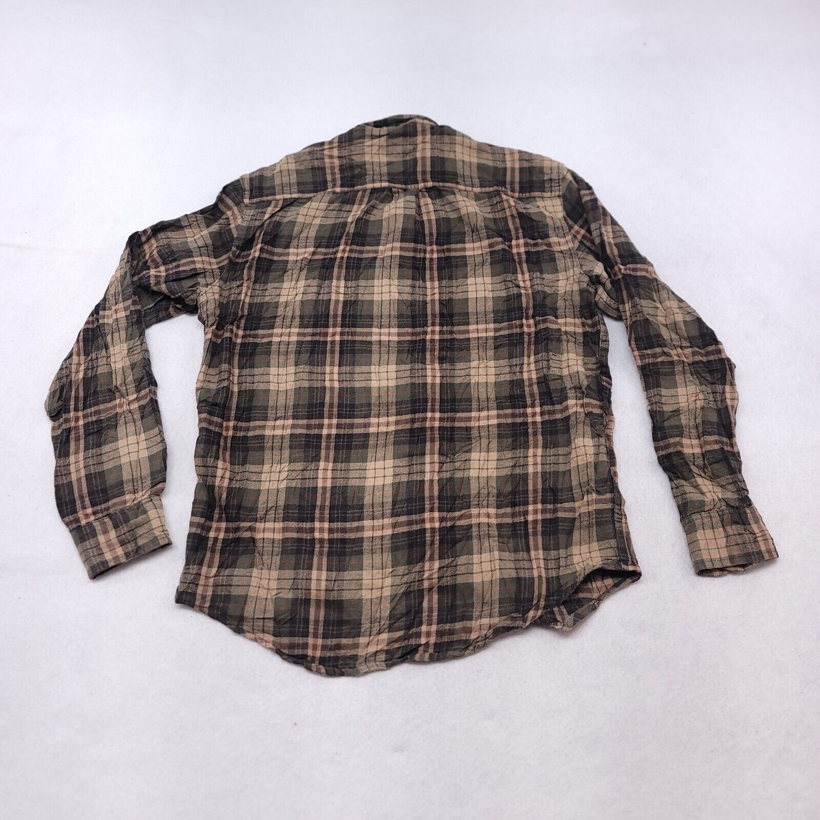 G.H. Bass & Co. GH Bass & Co Tartan Flannel Shirt Womens Size Medium M Green Size M / US 6-8 / IT 42-44 - 10 Thumbnail