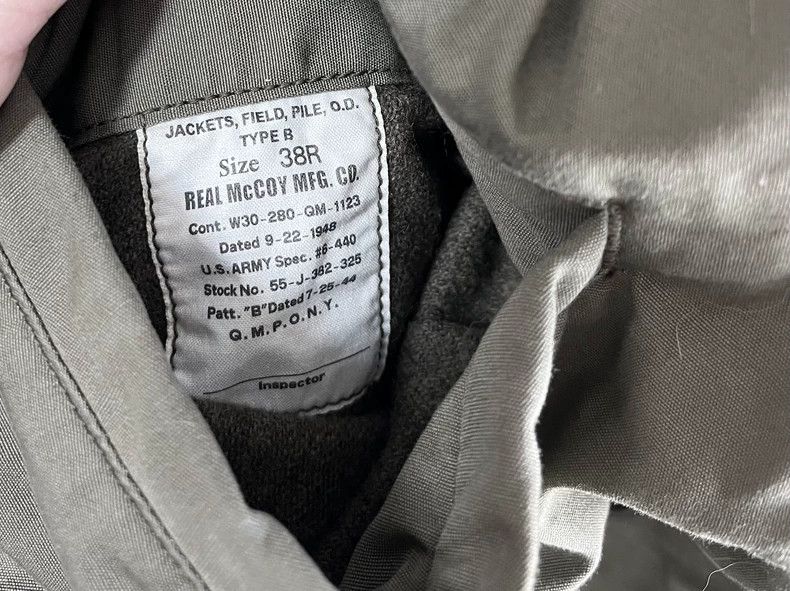 The Real McCoy's The Real McCoy Size 381943 Winter Coat Size US M / EU 48-50 / 2 - 5 Thumbnail