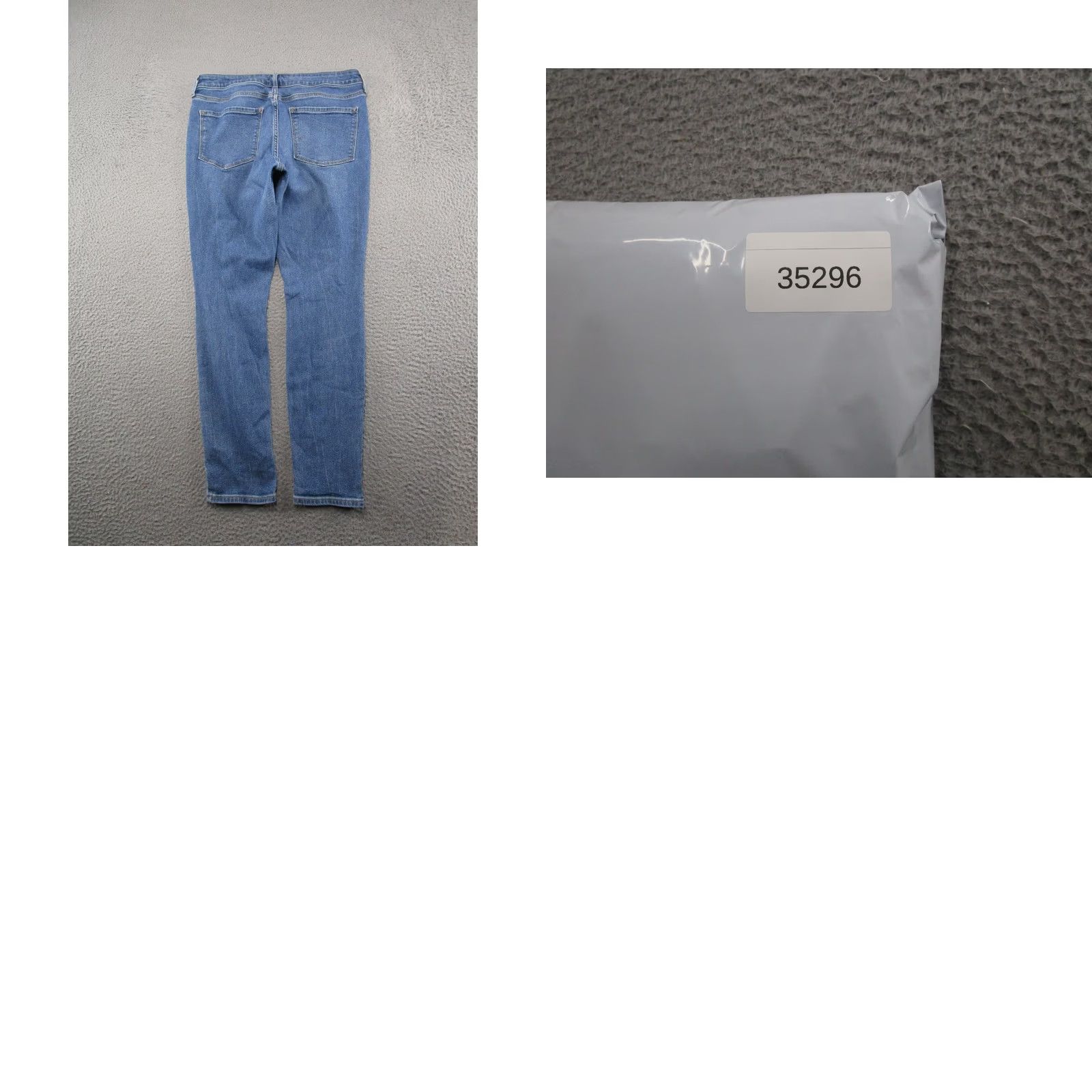 Old Navy Old Navy Denim Jeans Women Size 12 Skinny Stretch 5-Pocket Blue Denim Shirt? Size 34" / US 12 / IT 48 - 9 Thumbnail
