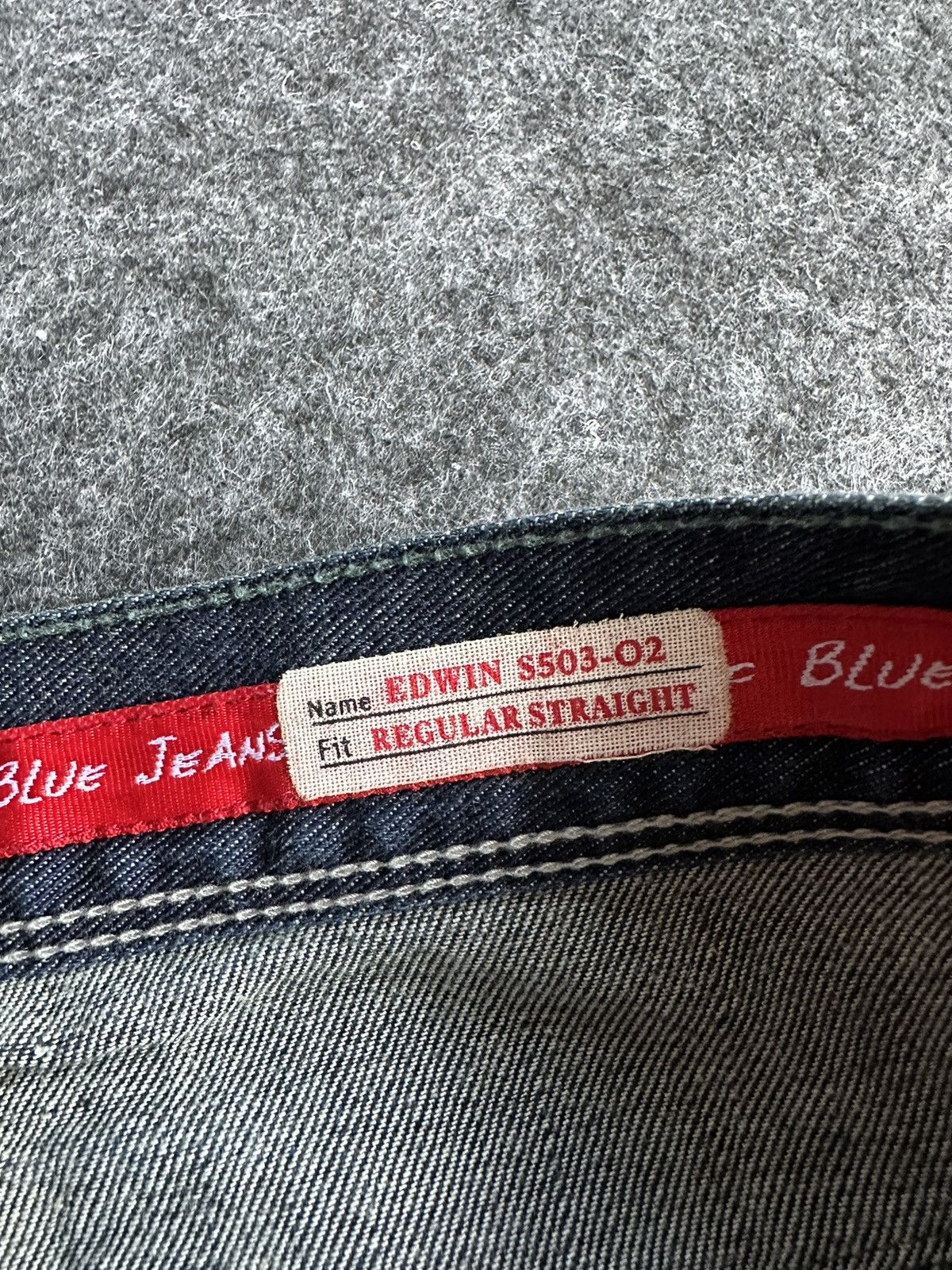 Edwin Edwin S503 Edge Flare Design Denim 32x32 D384 Size US 32 / EU 48 - 14 Thumbnail