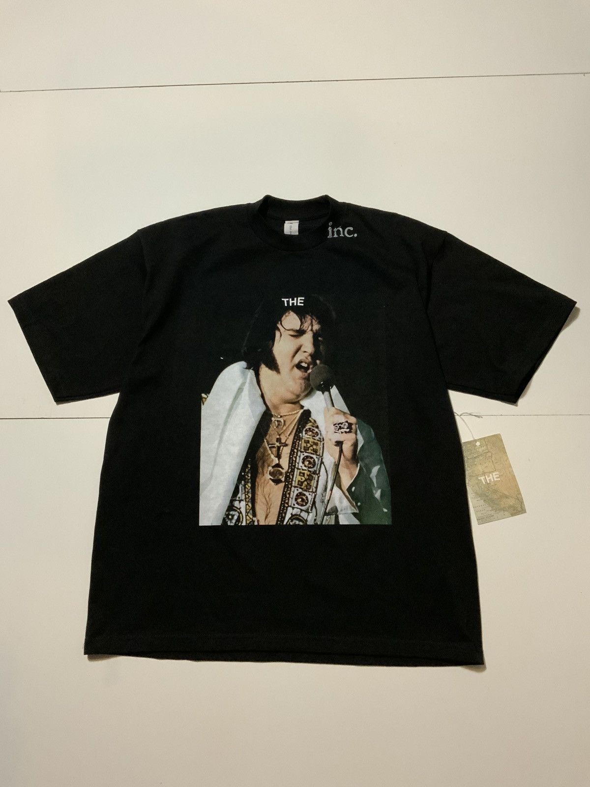 The Incorporated NWT The Incorporated Inc Elvis Presley Heavyweight T-Shirt Size US M / EU 48-50 / 2 - 1 Thumbnail
