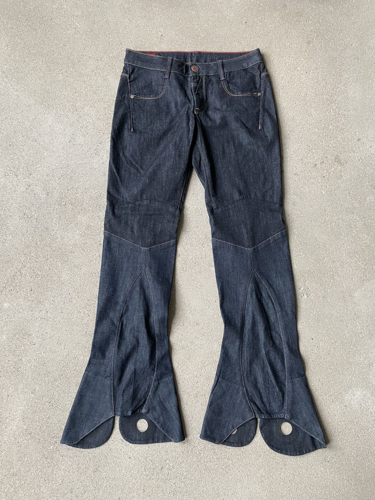 Marithe + Francois Girbaud MARITHE + FRANÇOIS GIRBAUD Cowboy Flared Jeans Size 29" - 1 Thumbnail