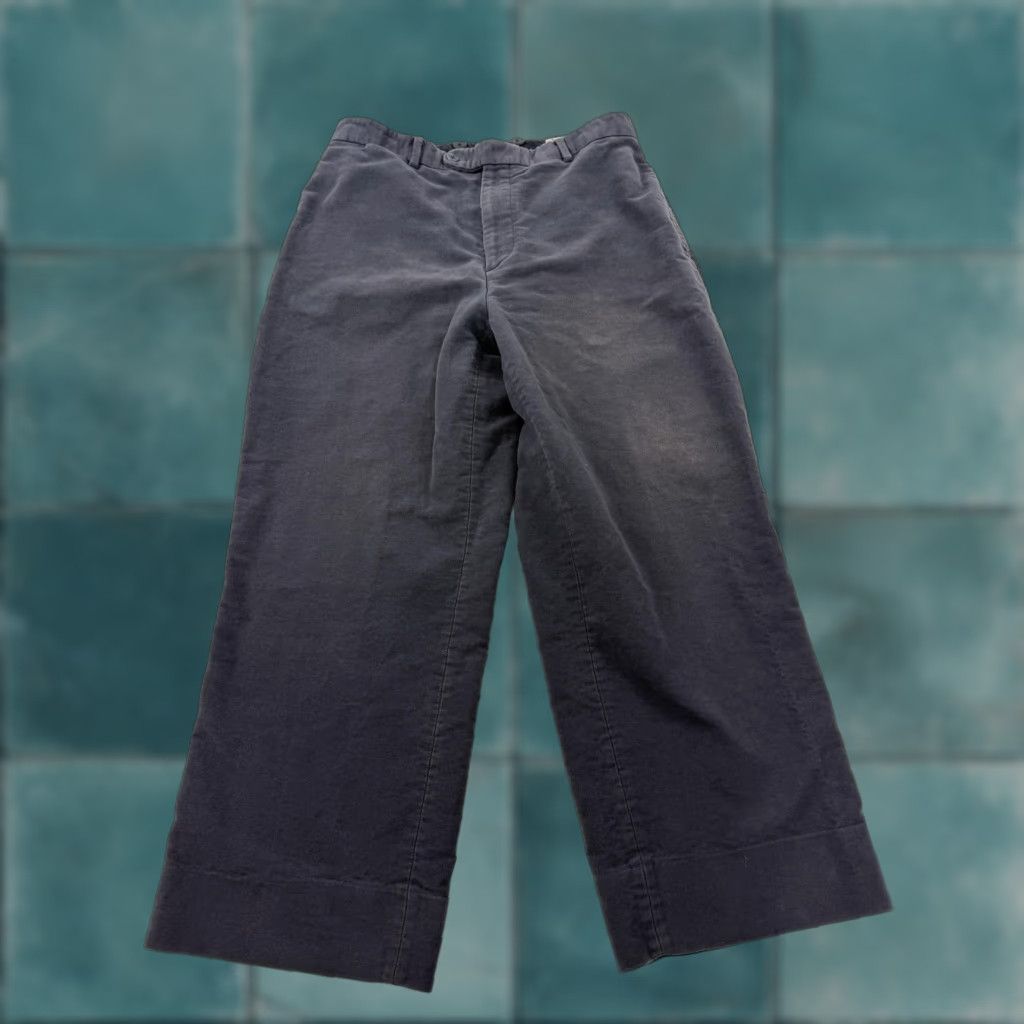 Vintage VINTAGE J. Peterman Pants Mens 36x25 Gray Lined Chino Straight Leg Casual Cotton Pants Mens 36 Gray Chino Straight Leg Lined Size US 36 / EU 52 - 1 Thumbnail