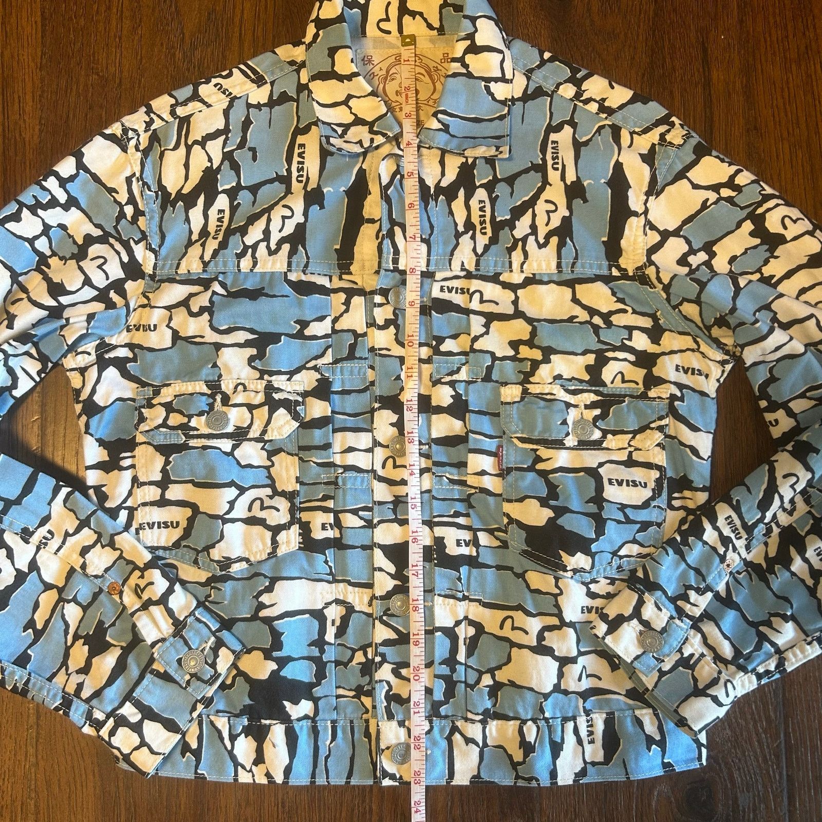 Evisu Evisu Ishigaki Camo Trucker Jacket. Size M / US 6-8 / IT 42-44 - 4 Thumbnail