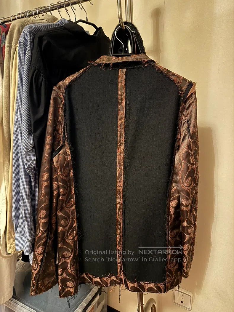 Comme des Garcons Comme Des Garcons Cuprammonium rayon peacock pattern rever Size US S / EU 44-46 / 1 - 2 Thumbnail