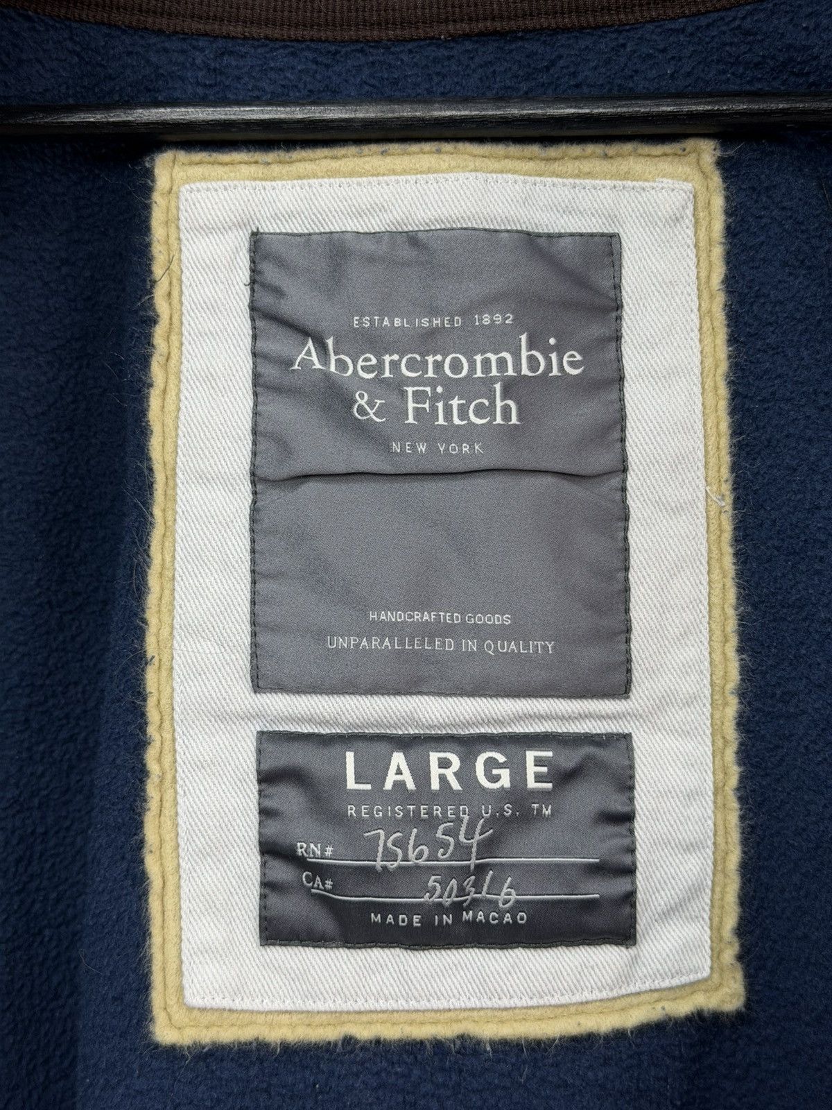 If Six Was Nine Vintage Abercrombie & Fitch Y2K 00s Fur Hoodie Ifsixwasnine Size US L / EU 52-54 / 3 - 10 Thumbnail
