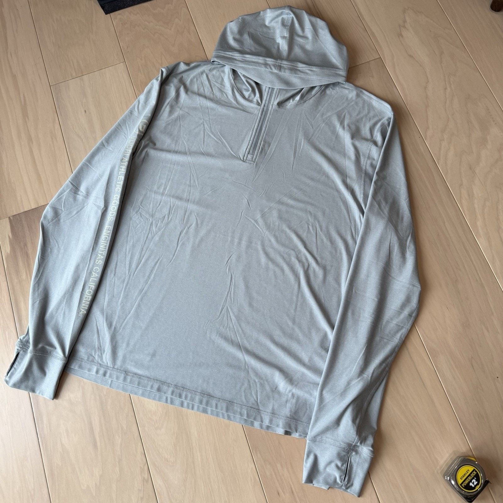 Vuori Vuori Ponto Performance Hoodie 2XL Gray Pullover Athleisure Size US XXL / EU 58 / 5 - 10 Thumbnail