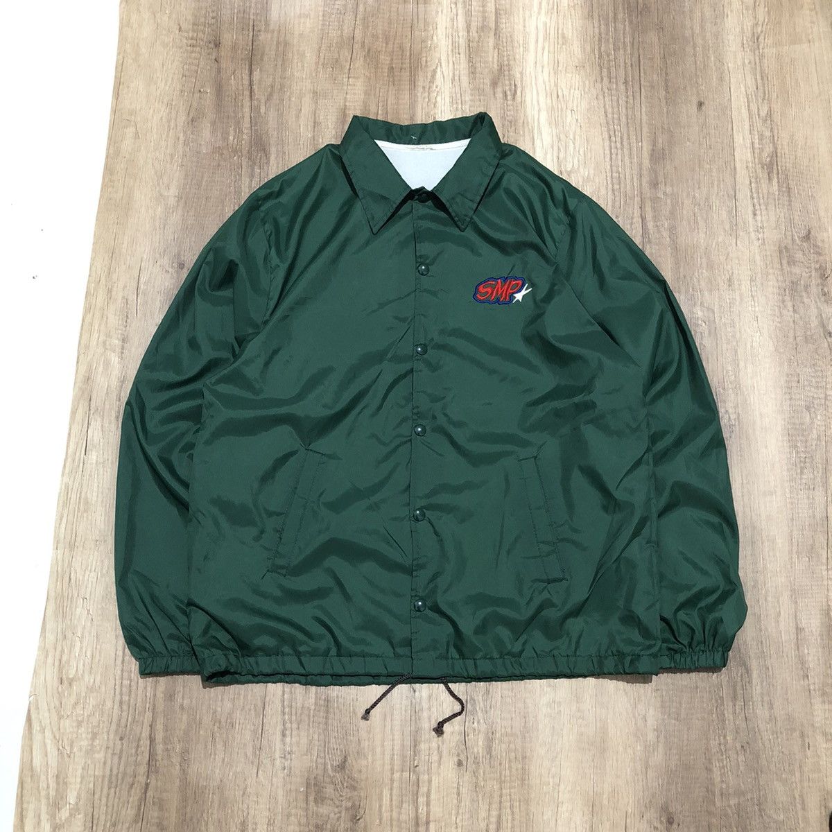 Vintage SMP Coach Jacket Skatewear Size US L / EU 52-54 / 3 - 1 Thumbnail