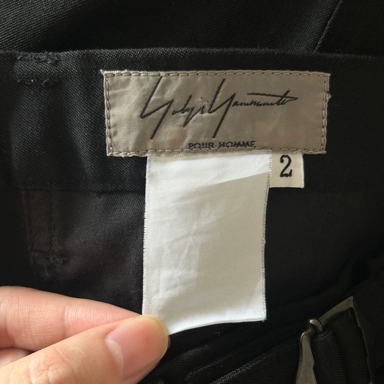 Yohji Yamamoto Yohji Yamamoto size 2 16aw Parisian button wool trousers 2 Size US 28 / EU 44 - 8 Thumbnail