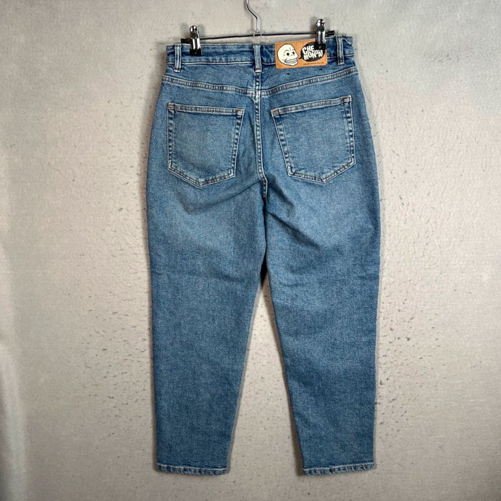 Cheap Monday Cheap Monday Womens Jeans Skinny High-Waisted Blue 26 Denim Stretch 5-Pocket Inseam 25 Size 26" / US 2 / IT 38 - 2 Thumbnail
